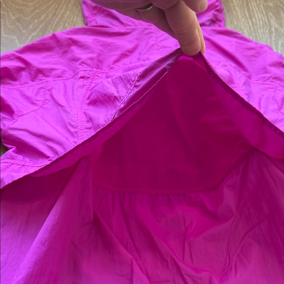 Lululemon Pink Hooded Lightweight Windbreaker Jacket Size 10 - Picture 4 of 5